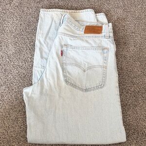 Levi's Baggy Dad Light Blue Jeans 30